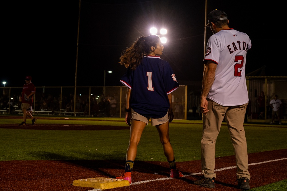 From the diamond to the desert: Nationals visit 379th AEW