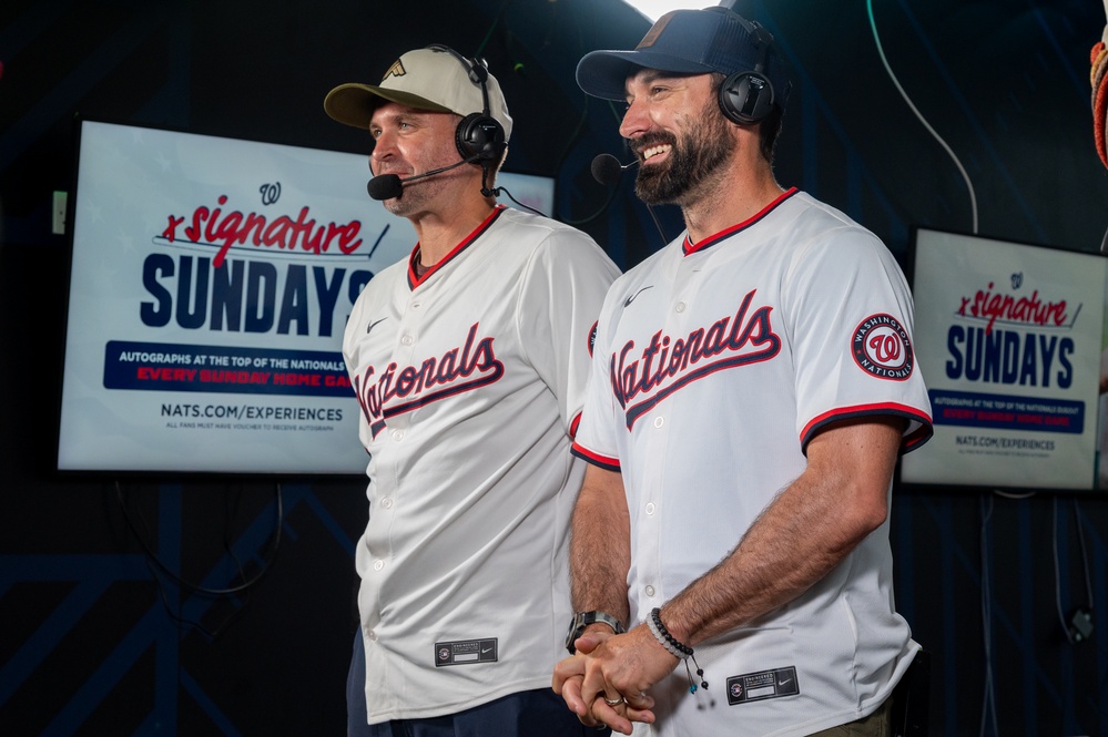 From the diamond to the desert: Nationals visit 379th AEW