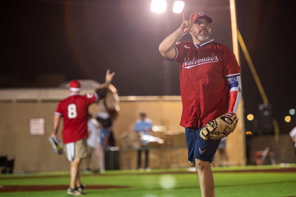 From the diamond to the desert: Nationals visit 379th AEW
