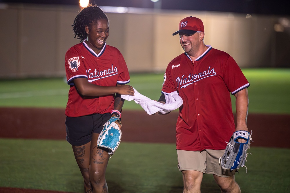 From the diamond to the desert: Nationals visit 379th AEW
