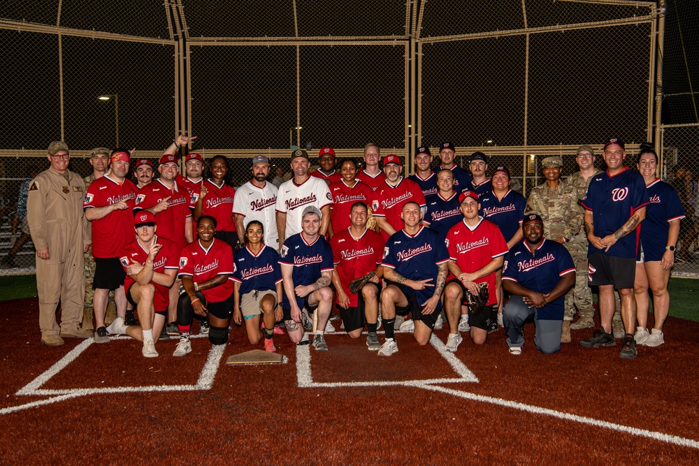 From the diamond to the desert: Nationals visit 379th AEW