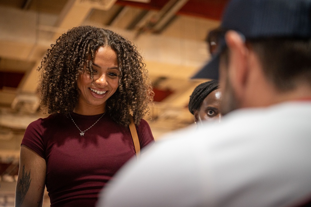 From the diamond to the desert: Nationals visit 379th AEW