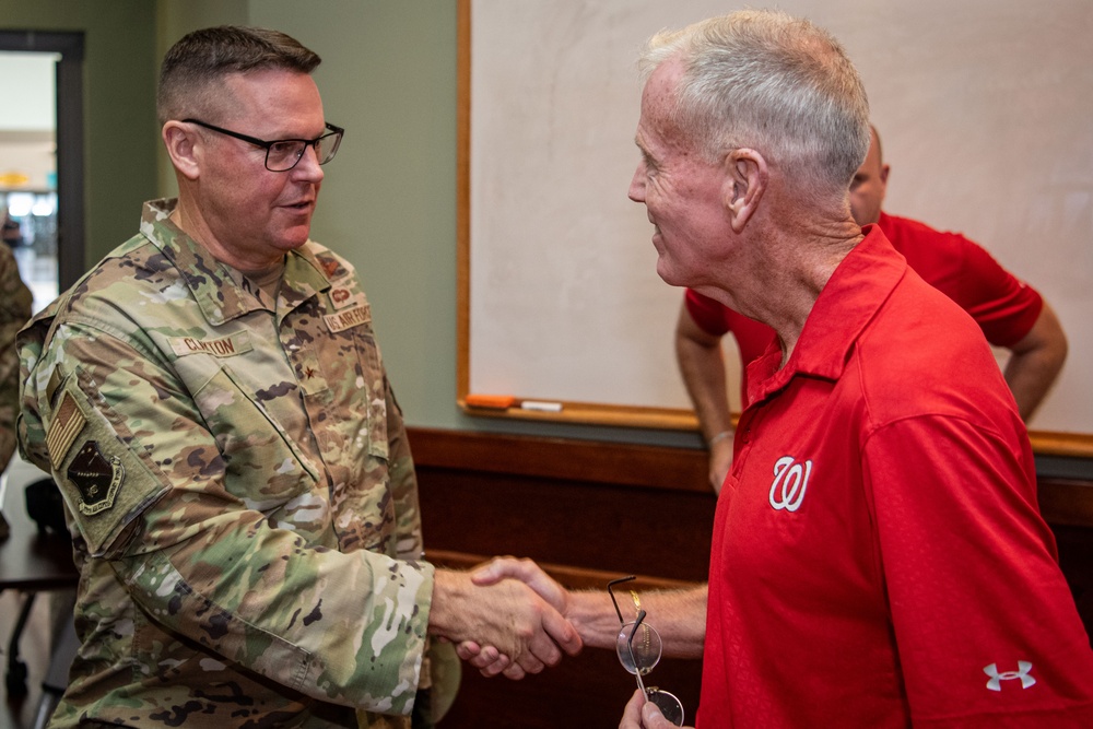 From the diamond to the desert: Nationals visit 379th AEW