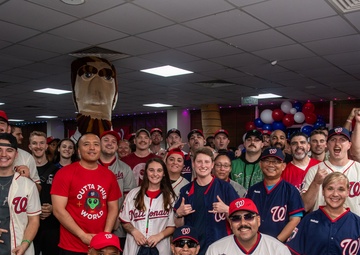 From the diamond to the desert: Nationals visit 379th AEW