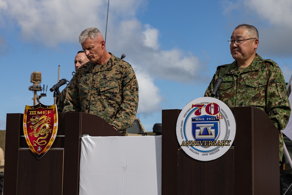 RD 25 | III MEF and Western Army Commanding Generals Hold Press Conference