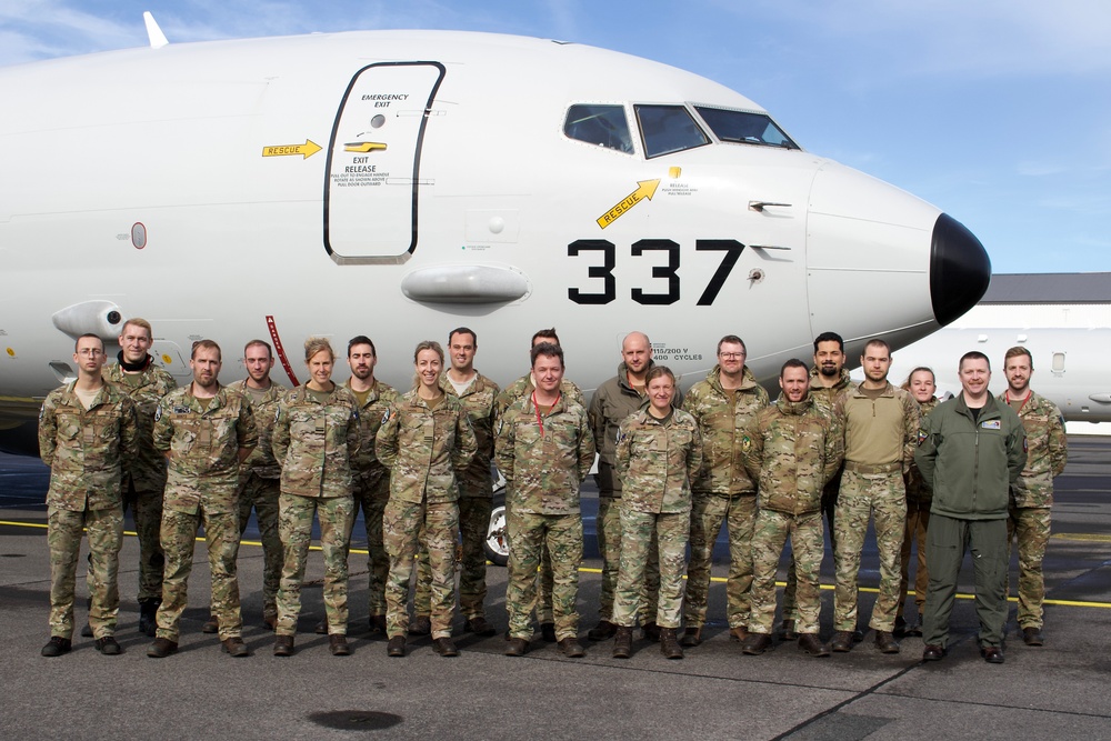 Belgian Air Force visits U.S. Patrol Squadrons