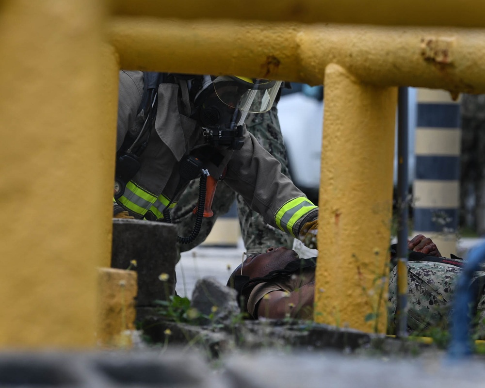 Firefighting Drill- Diego Garcia