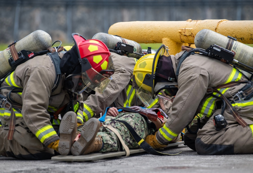 Firefighting Drill- Diego Garcia