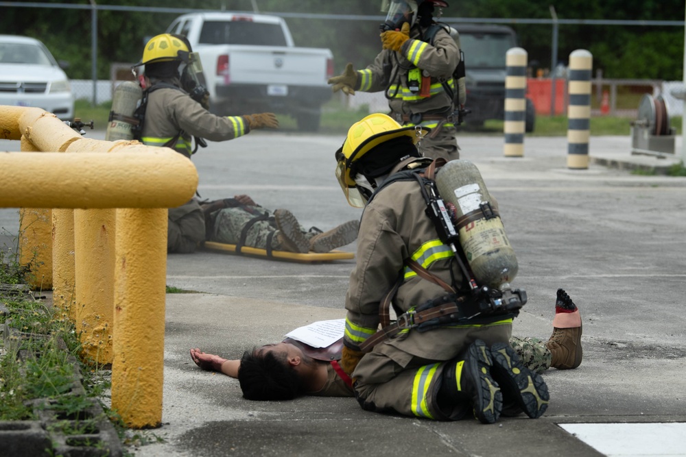 Firefighting Drill- Diego Garcia