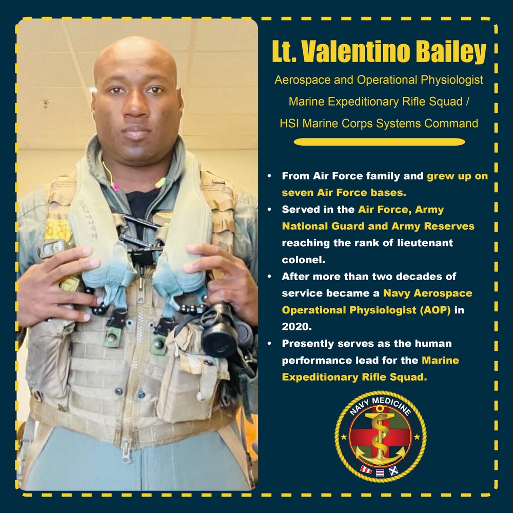 The unconventional path of a military unicorn: a story of Lt. Valentino Bailey