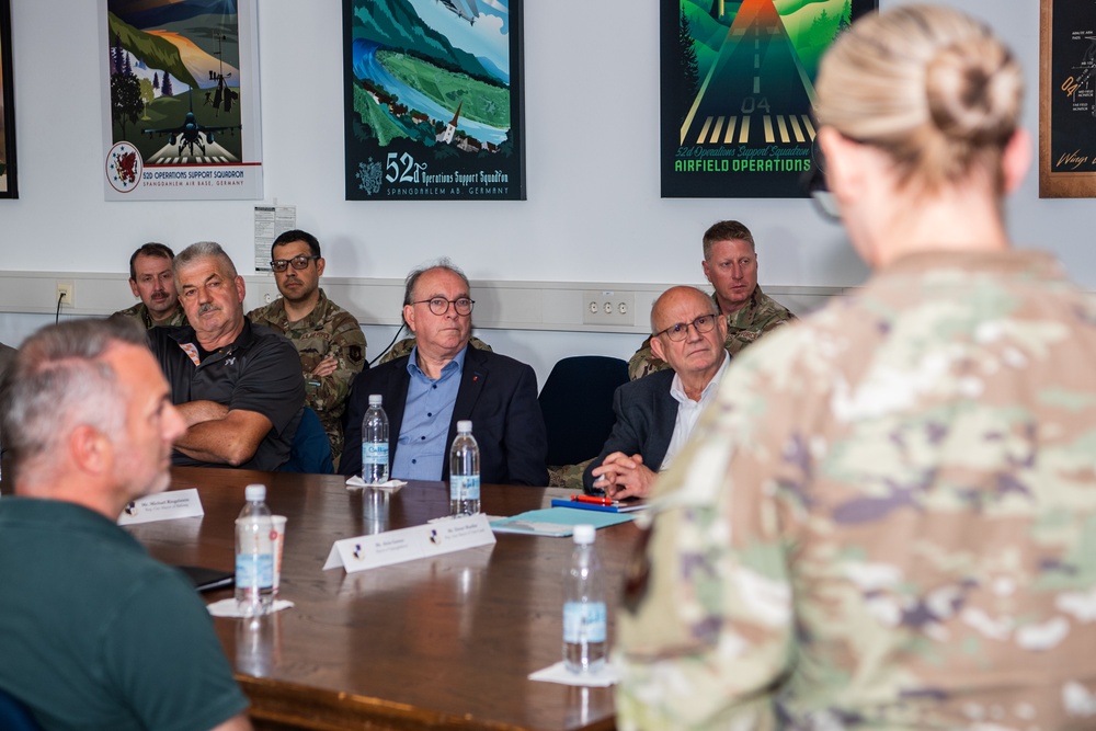 Spangdahlem AB hosts information forum for local civil leaders