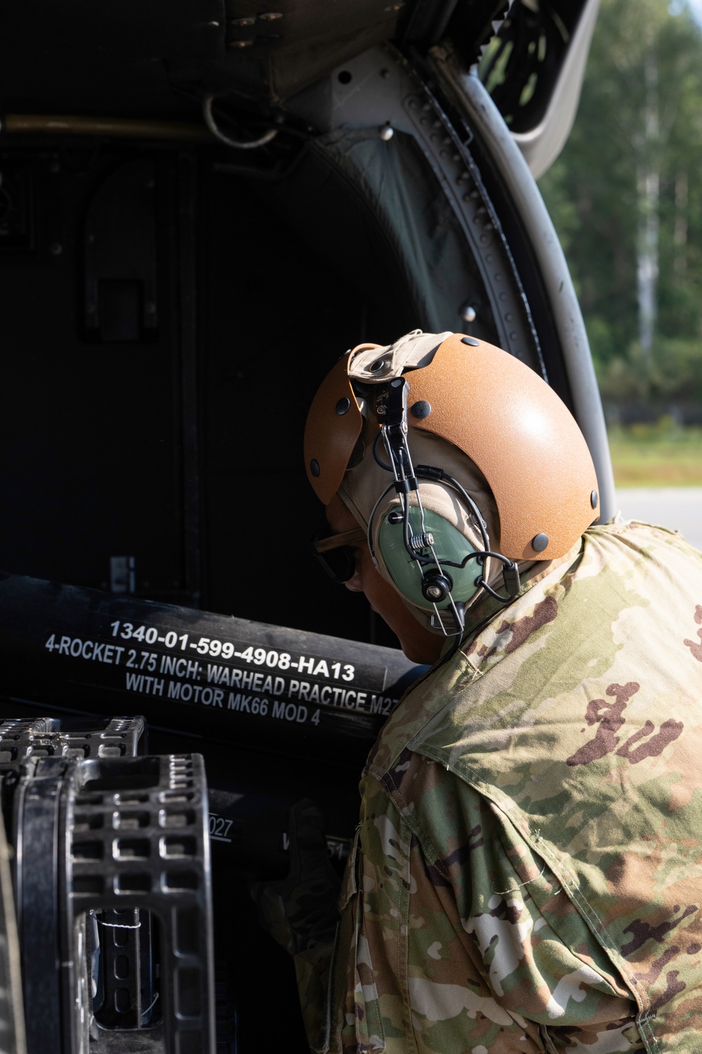 1-501st CAB Apaches Conduct Live-Fire Gunnery in Latvia