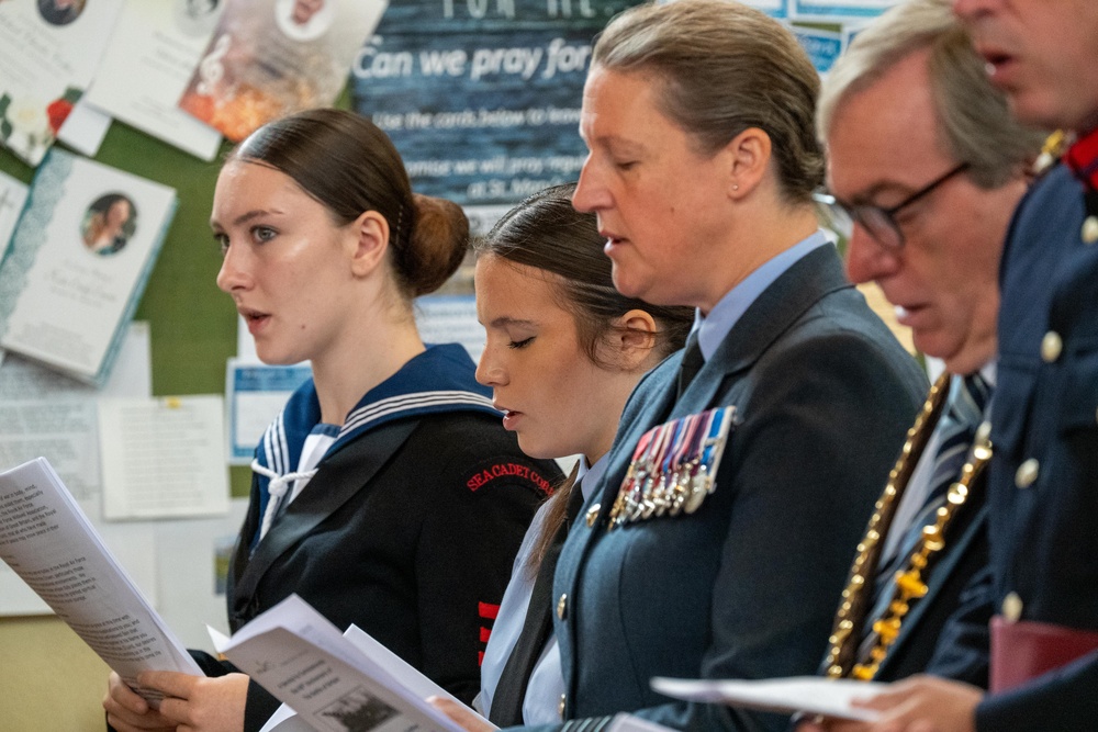 Pathfinders support Battle of Britain remembrance ceremony