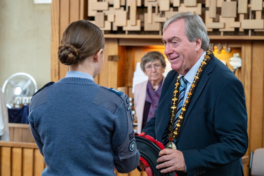 Pathfinders support Battle of Britain remembrance ceremony