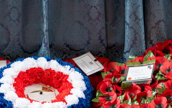 Pathfinders support Battle of Britain remembrance ceremony