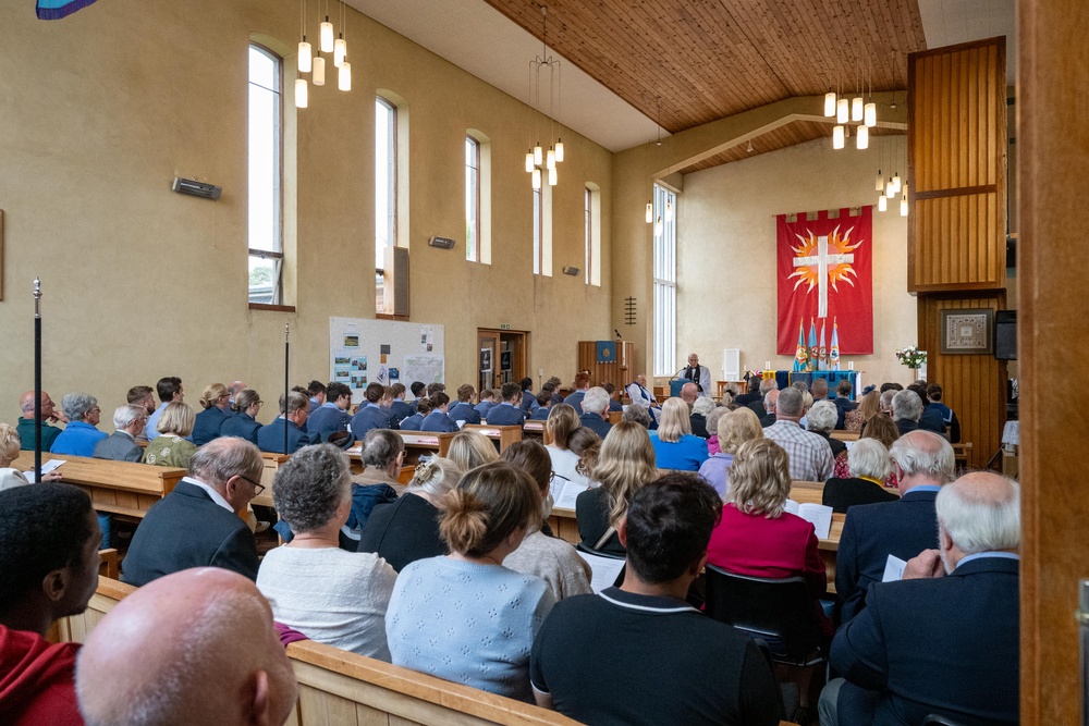Pathfinders support Battle of Britain remembrance ceremony