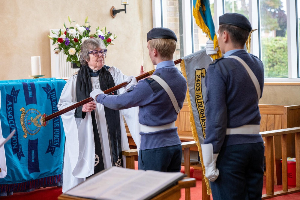 Pathfinders support Battle of Britain remembrance ceremony