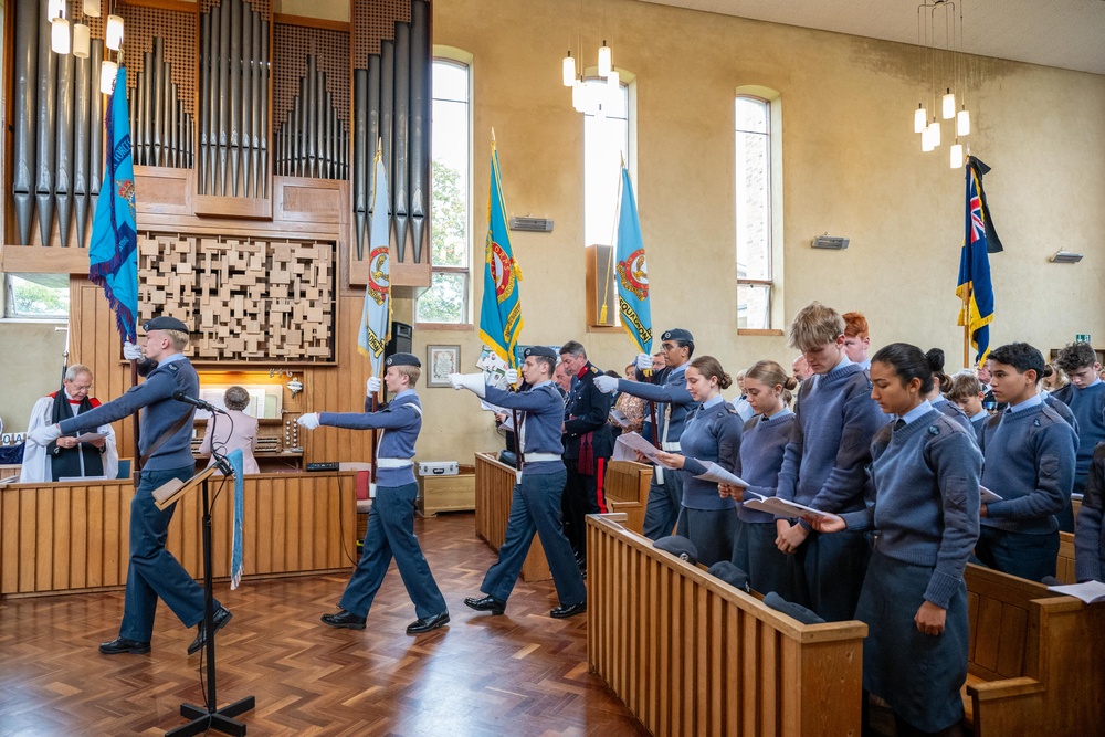 Pathfinders support Battle of Britain remembrance ceremony