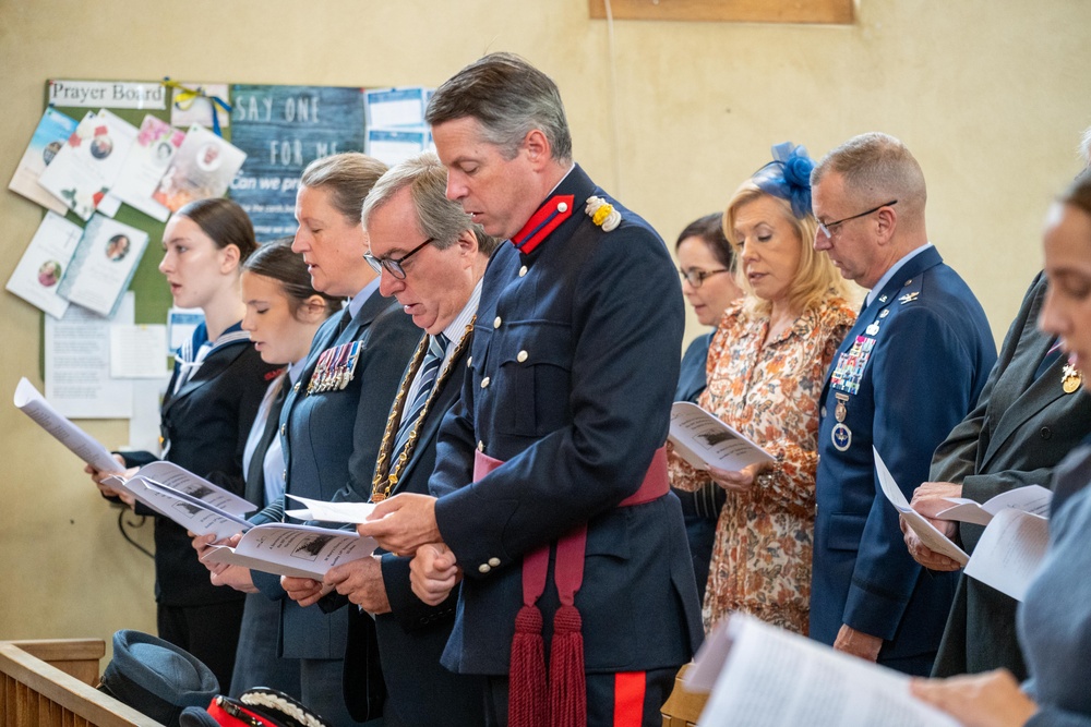 Pathfinders support Battle of Britain remembrance ceremony