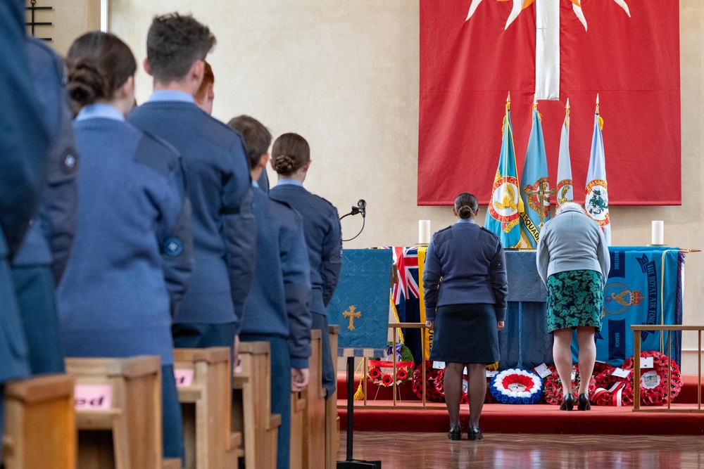 Pathfinders support Battle of Britain remembrance ceremony