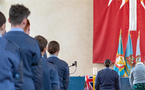 Pathfinders support Battle of Britain remembrance ceremony