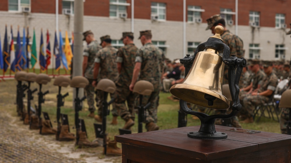 3rd Battalion, 2nd Marines hold September 11 memorial