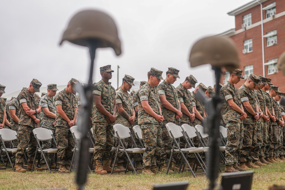 3rd Battalion, 2nd Marines hold September 11 memorial