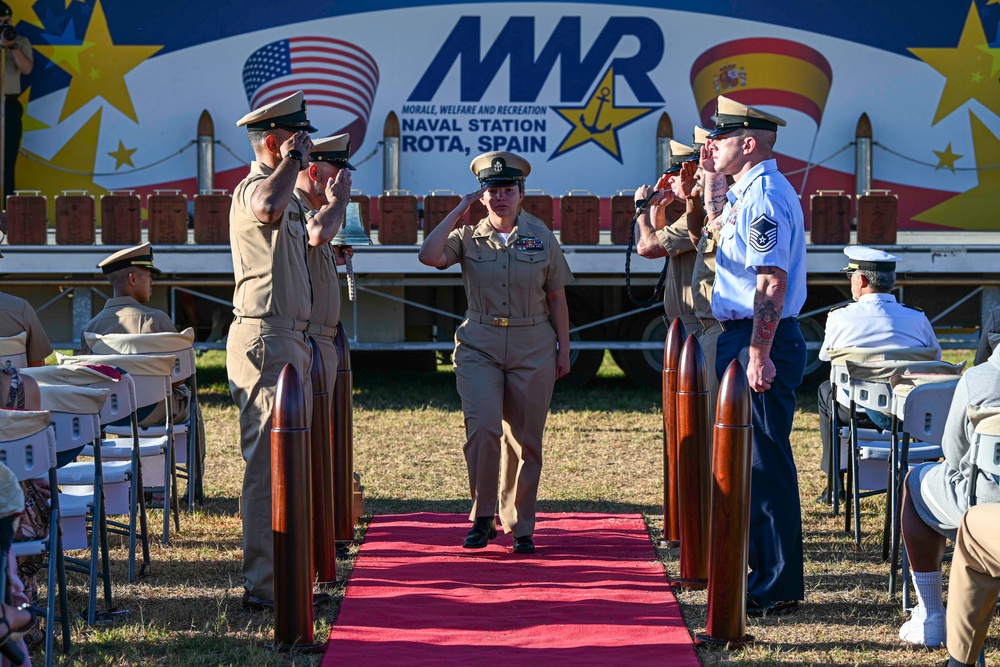 NAVSTA Rota Chief Pinning Ceremony