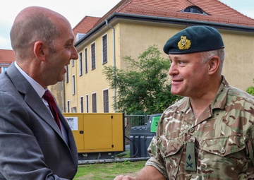 Acting Assistant Secretary of War for Health Affairs Dr. Stephen Ferrara visits U.S. Army V Corps