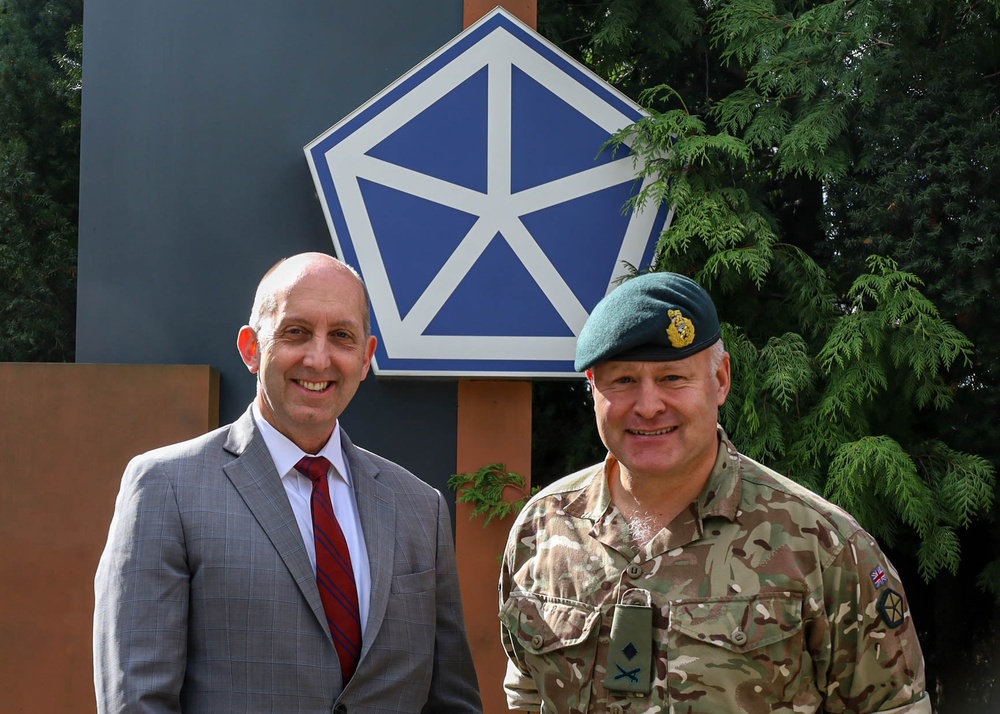 Acting Assistant Secretary of War for Health Affairs Dr. Stephen Ferrara visits U.S. Army V Corps