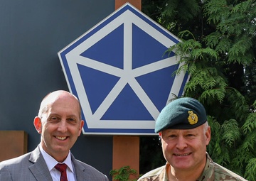 Acting Assistant Secretary of War for Health Affairs Dr. Stephen Ferrara visits U.S. Army V Corps