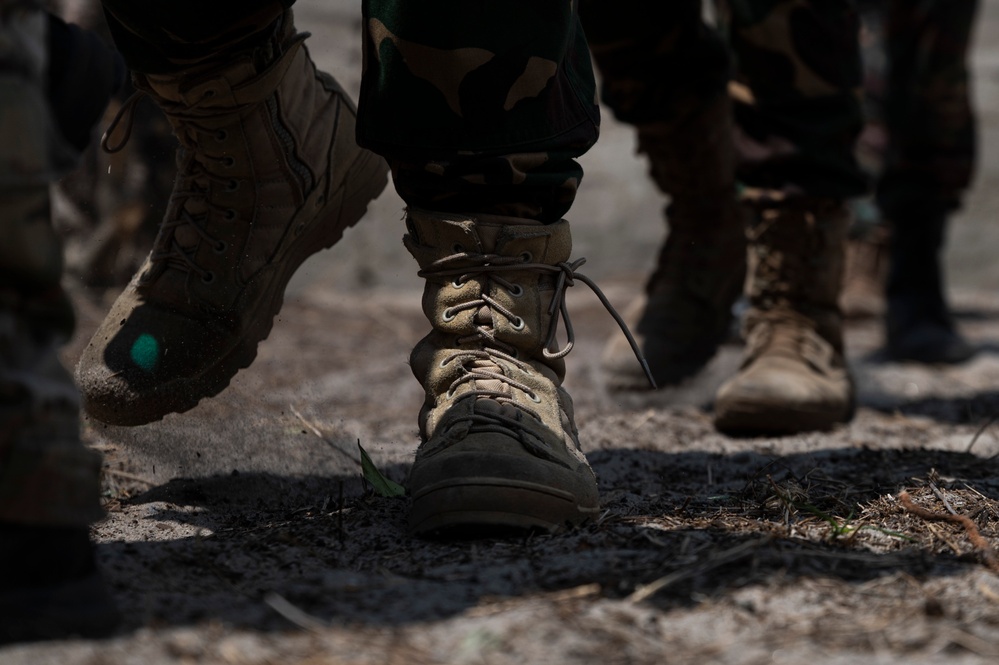 3rd SFG (A) Conducts CQB Training with Partners