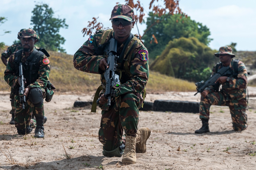 3rd SFG (A) Conducts CQB Training with Partners