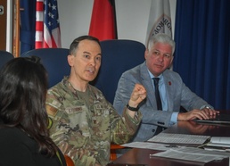 Marshall Center, Defense Security Cooperation Agency Leadership Hold Strategic Talks in Garmisch