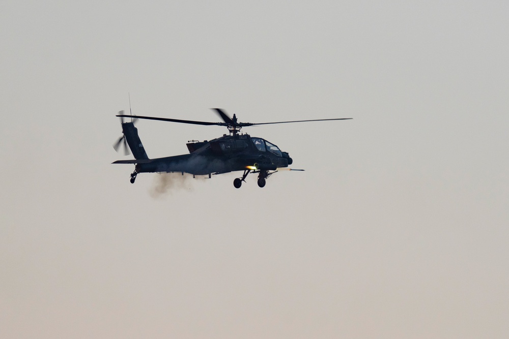 1-501st CAB Apaches Conduct Live-Fire Gunnery in Lithuania