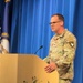 Col. James M. Snowden Addresses Crowd Before Ribbon-Cutting at DoDEA Fort Campbell Middle School