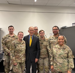 DHA Director visits Camp Kosciuszko