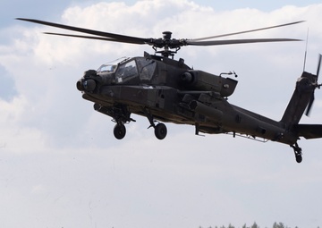 1-501st CAB Apaches Conduct Live-Fire Gunnery in Lithuania