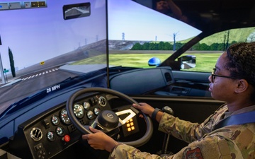 507th LRS Utilizes Driving Simulator