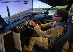 507th LRS Utilizes Driving Simulator
