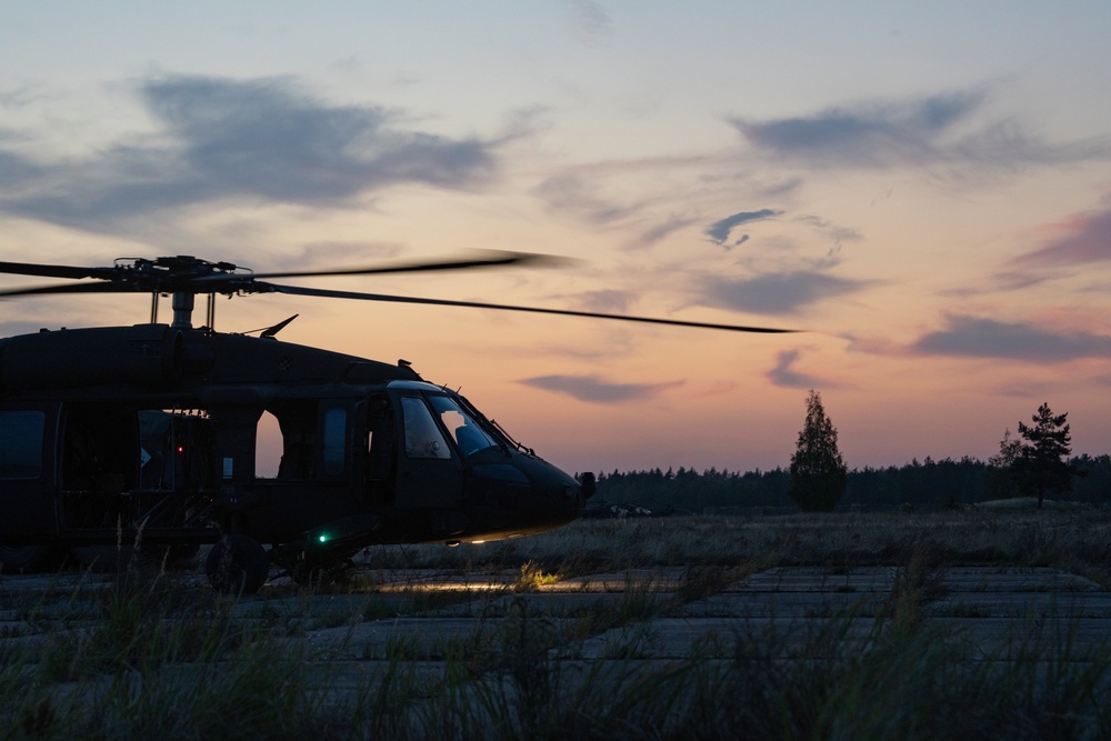 1-501st CAB Apaches Conduct Live-Fire Gunnery in Lithuania