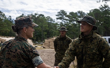 UNITAS 2025 | 2nd MLG Commanding General visits Marines around MCB Camp Lejeune