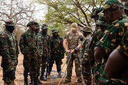 3rd SFG (A) Conducts Mountaineering Training with Tanzanian Special Forces