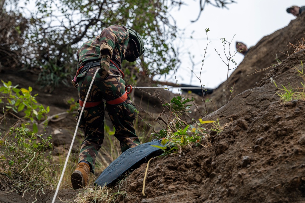 3rd SFG (A) Conducts Mountaineering Training with Tanzanian Special Forces