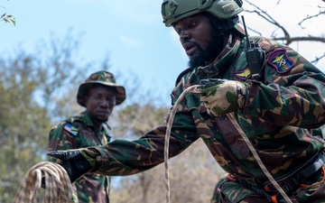 3rd SFG (A) Conducts Mountaineering Training with Tanzanian Special Forces