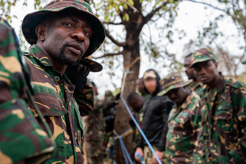 3rd SFG (A) Conducts Mountaineering Training with Tanzanian Special Forces