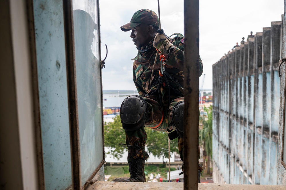 3rd SFG (A) Concludes Joint Combined Exchange Training with Tanzanian Special Forces