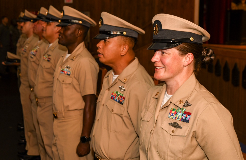 Camp Lejeune holds Chief Pinning Ceremony