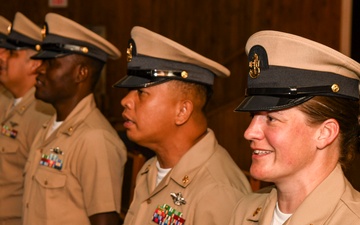 Camp Lejeune holds Chief Pinning Ceremony