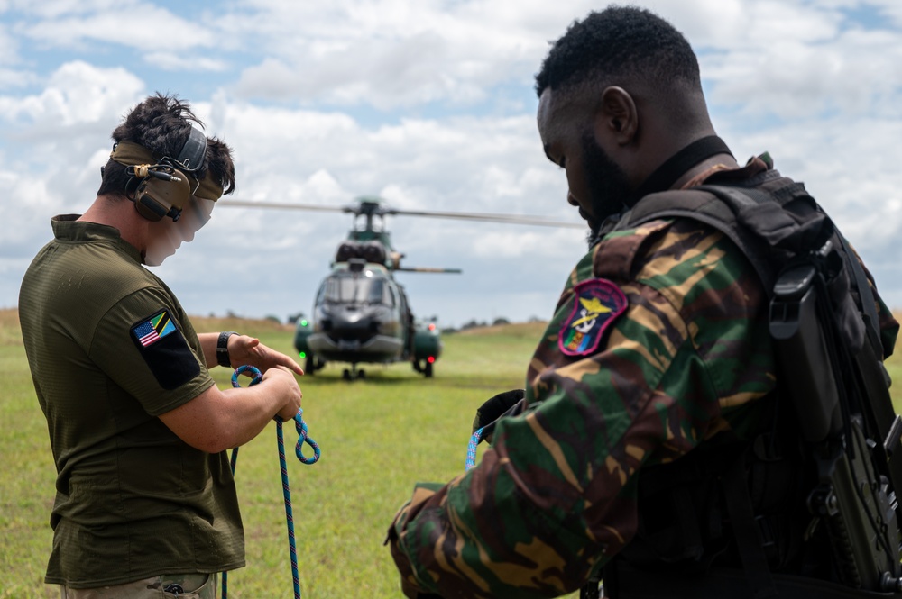 3rd SFG (A) Concludes Joint Combined Exchange Training with Tanzanian Special Forces